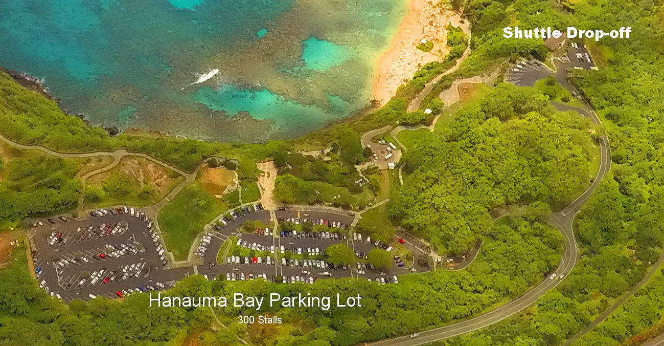 Hanauma Bay Parking Lot - Hanauma Bay State Park