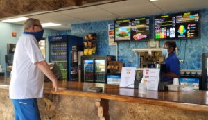 Snack Bar at Hanauma Bay